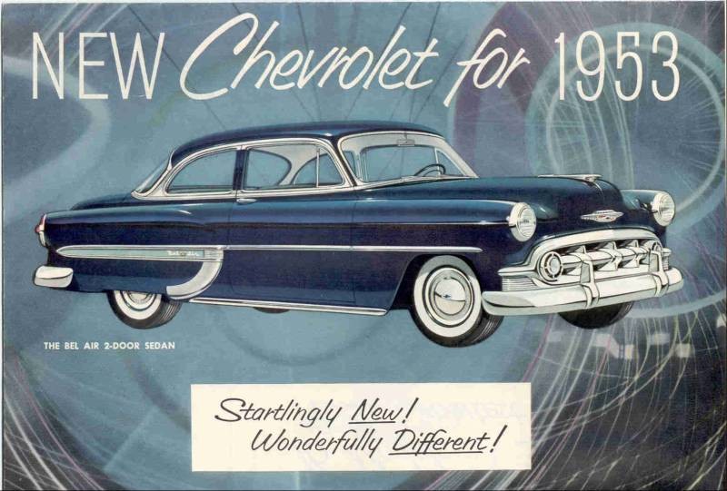 1953 Chevrolet Brochure Page 1